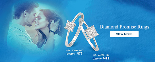 Beautiful Diamond Promise Rings at Baggett's Jewelry
